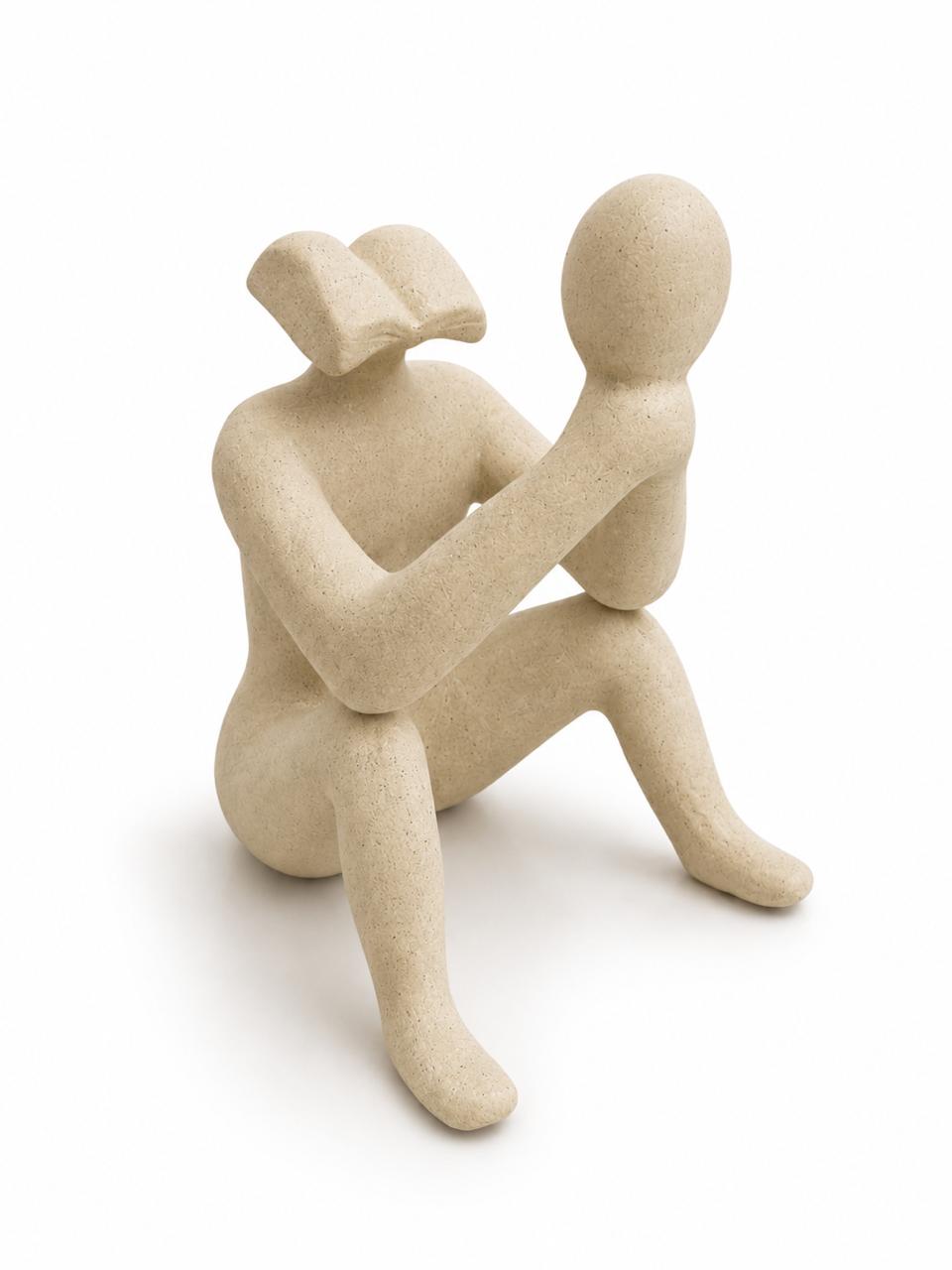 Abstract Thinker Sculpture (17cm)