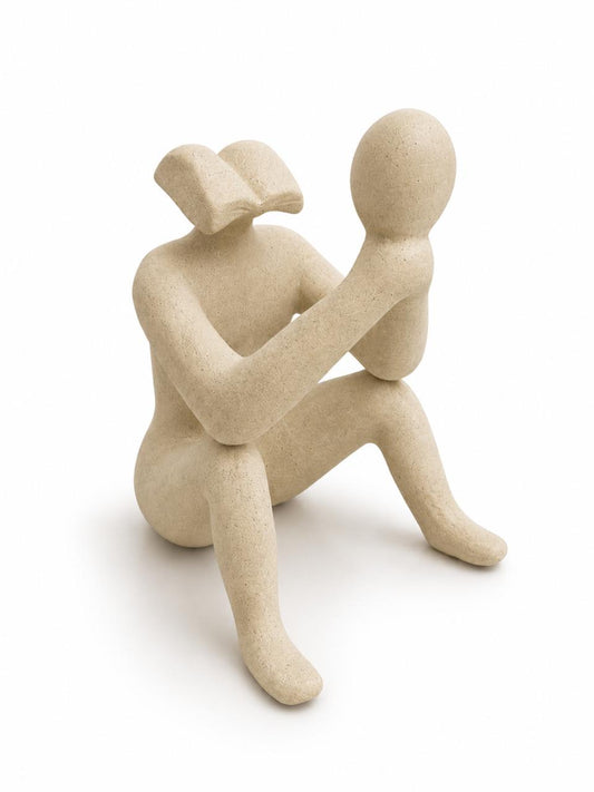 Abstract Thinker Sculpture (17cm)