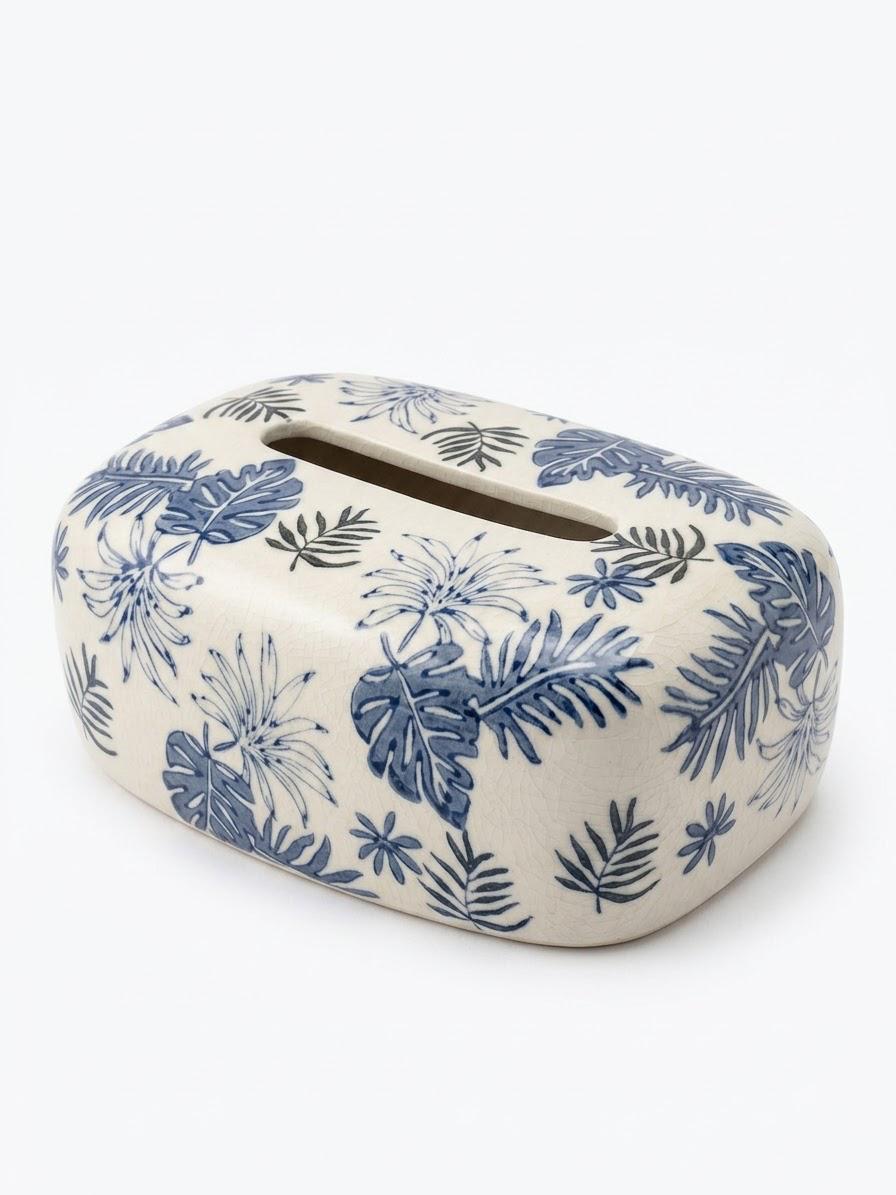 Tropical Leaf Tissue Box