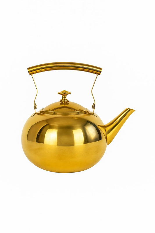 Vintage Gold Teapot