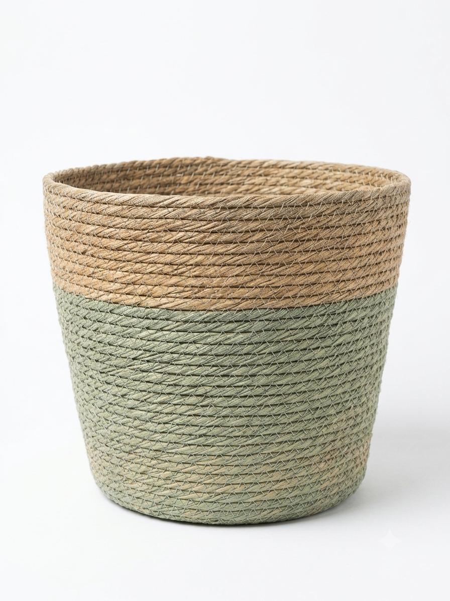 Natural Rope Organizer Basket