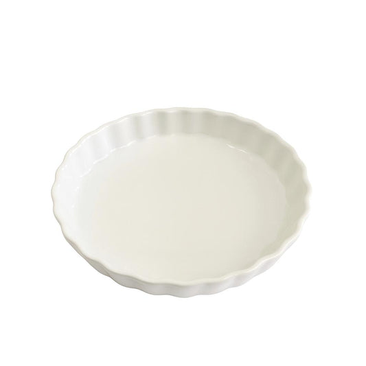 White Porcelain Quiche & Tart Dish 29.5cm