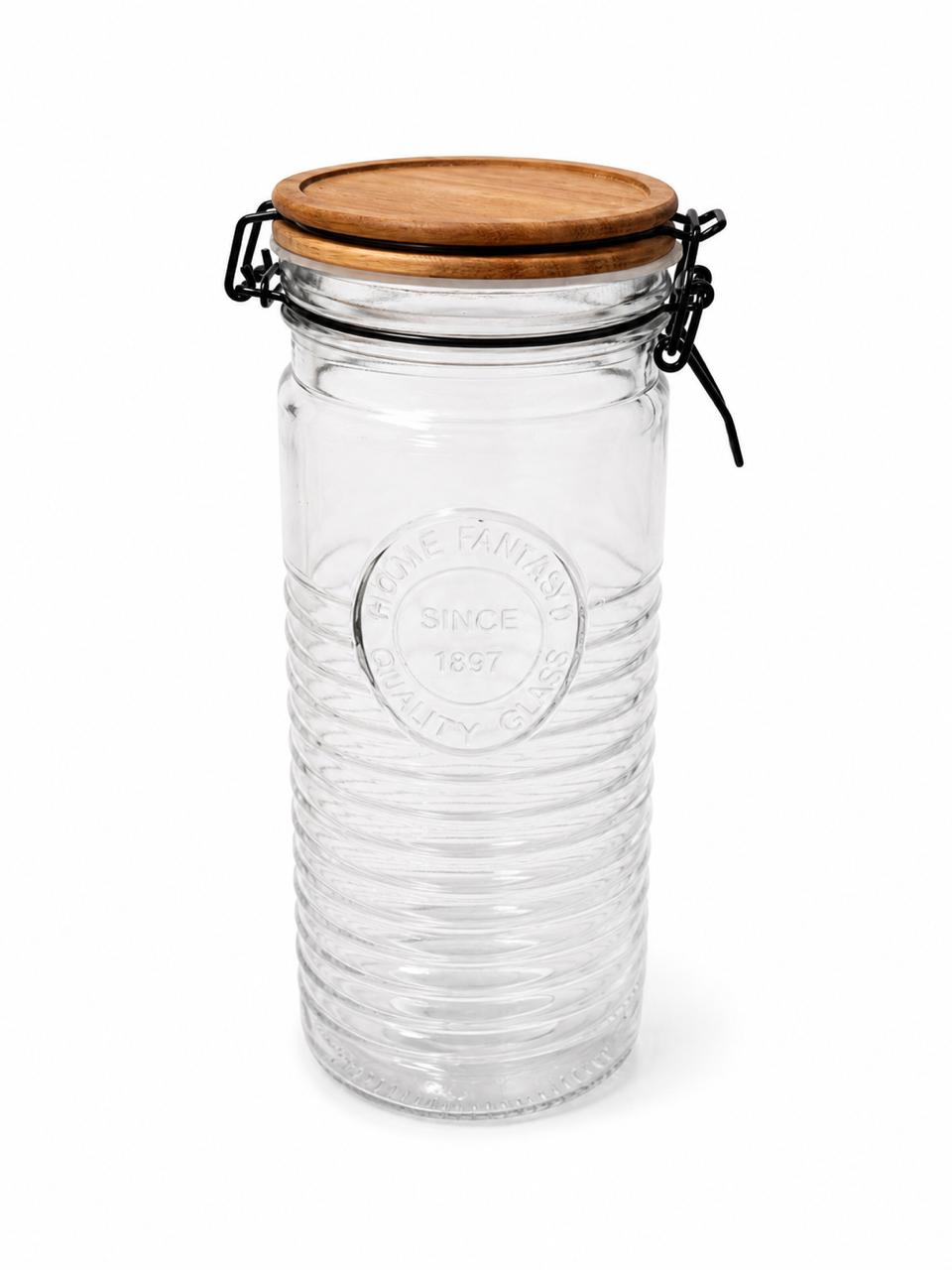 Airtight Glass Storage Jar 1.3L