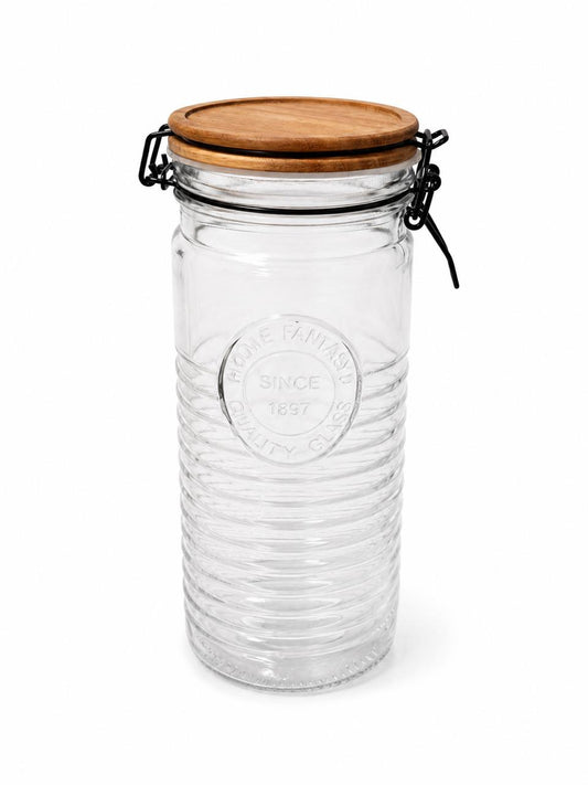 Airtight Glass Storage Jar 1.3L