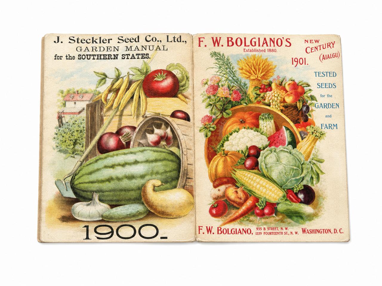 Vintage Botanical Garden Wall Art Set