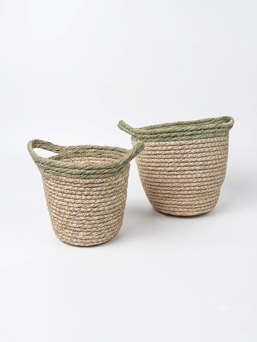 Woven Utility Basket Set of 2