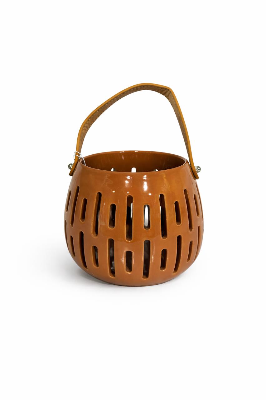 Decorative Candle Lantern with Handle