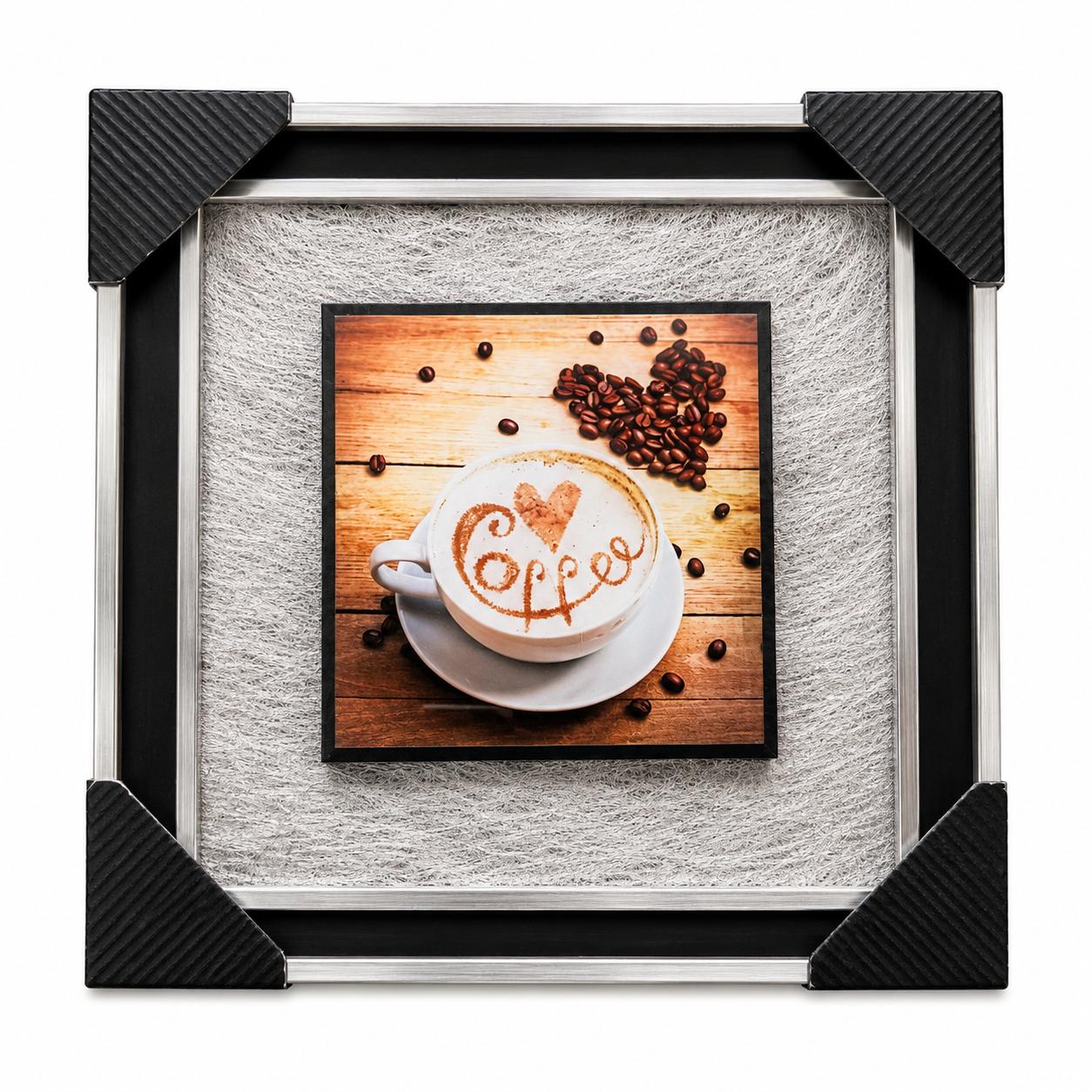 Modern Coffee Wall Art Frame