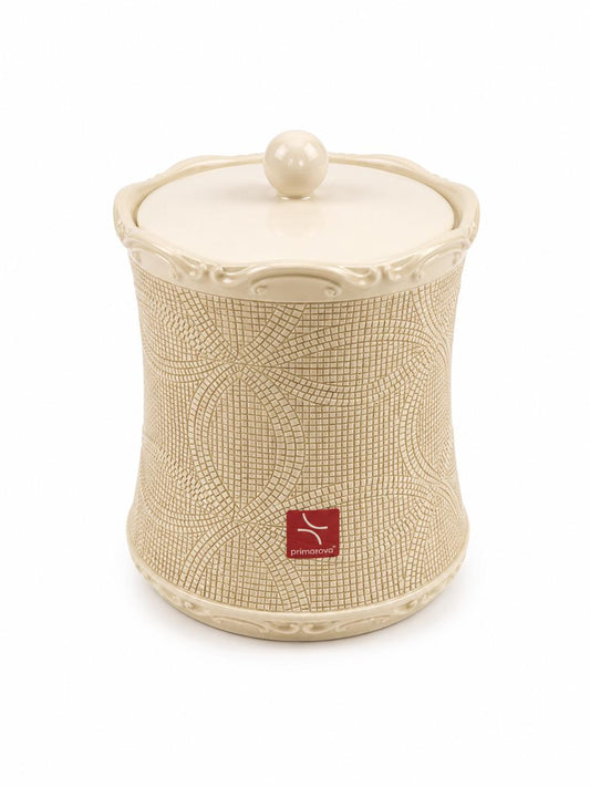Luxury Ivory Bathroom Storage Jar