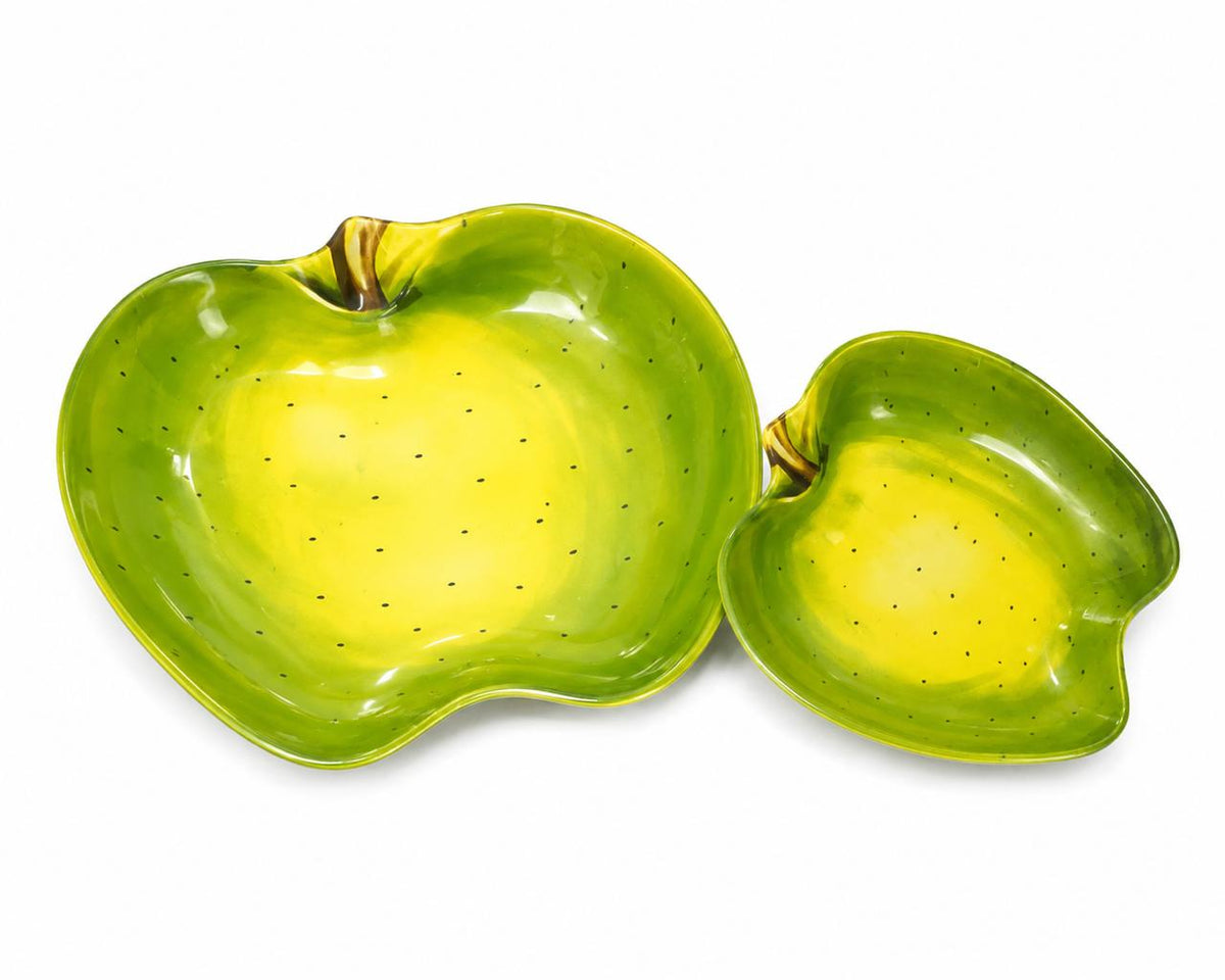 Apple-Shaped Serving Bowls (set of 4)