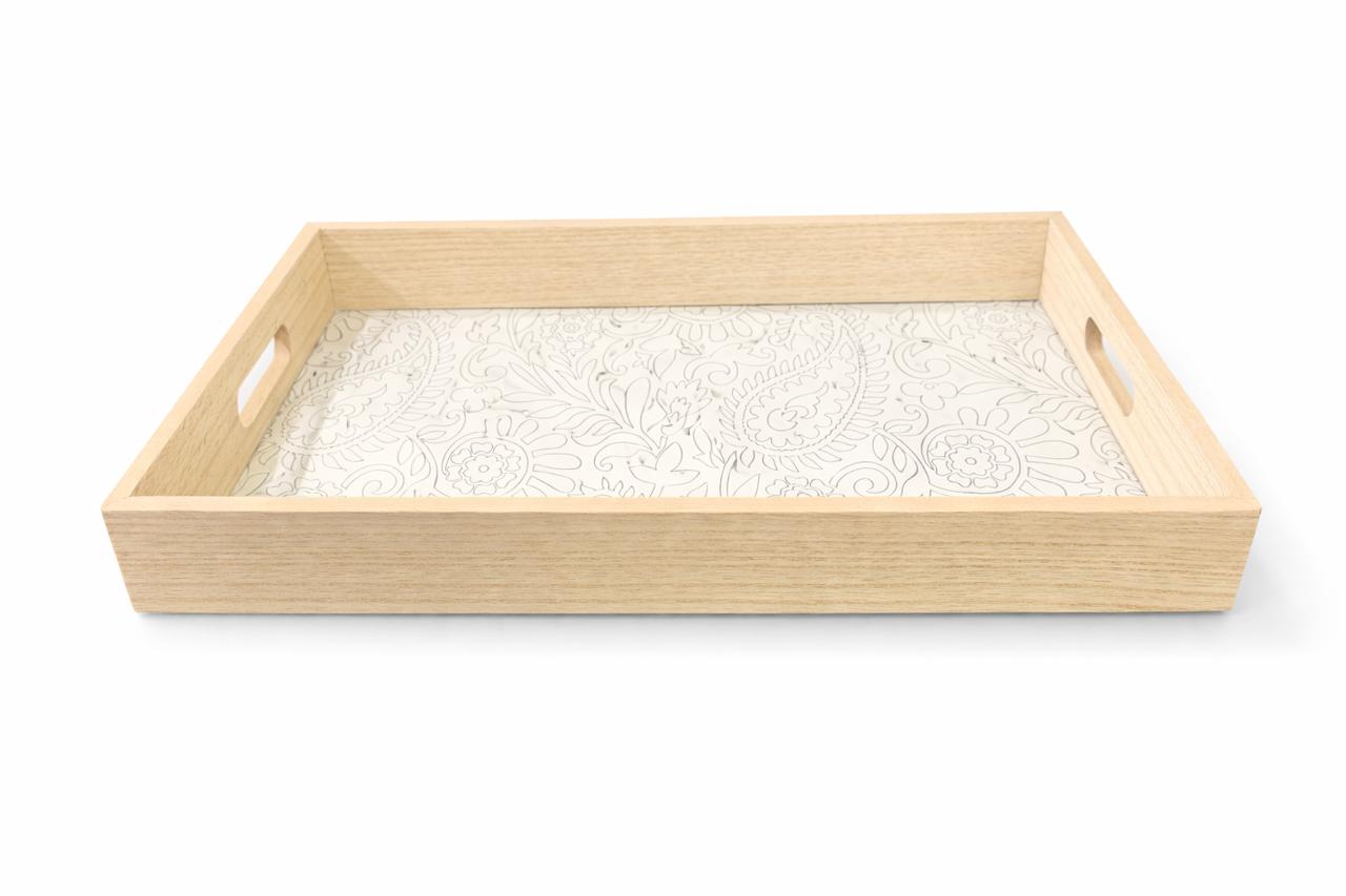 Decorative Wooden Serving Tray