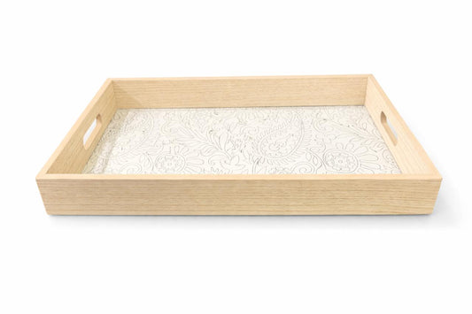 Decorative Wooden Serving Tray