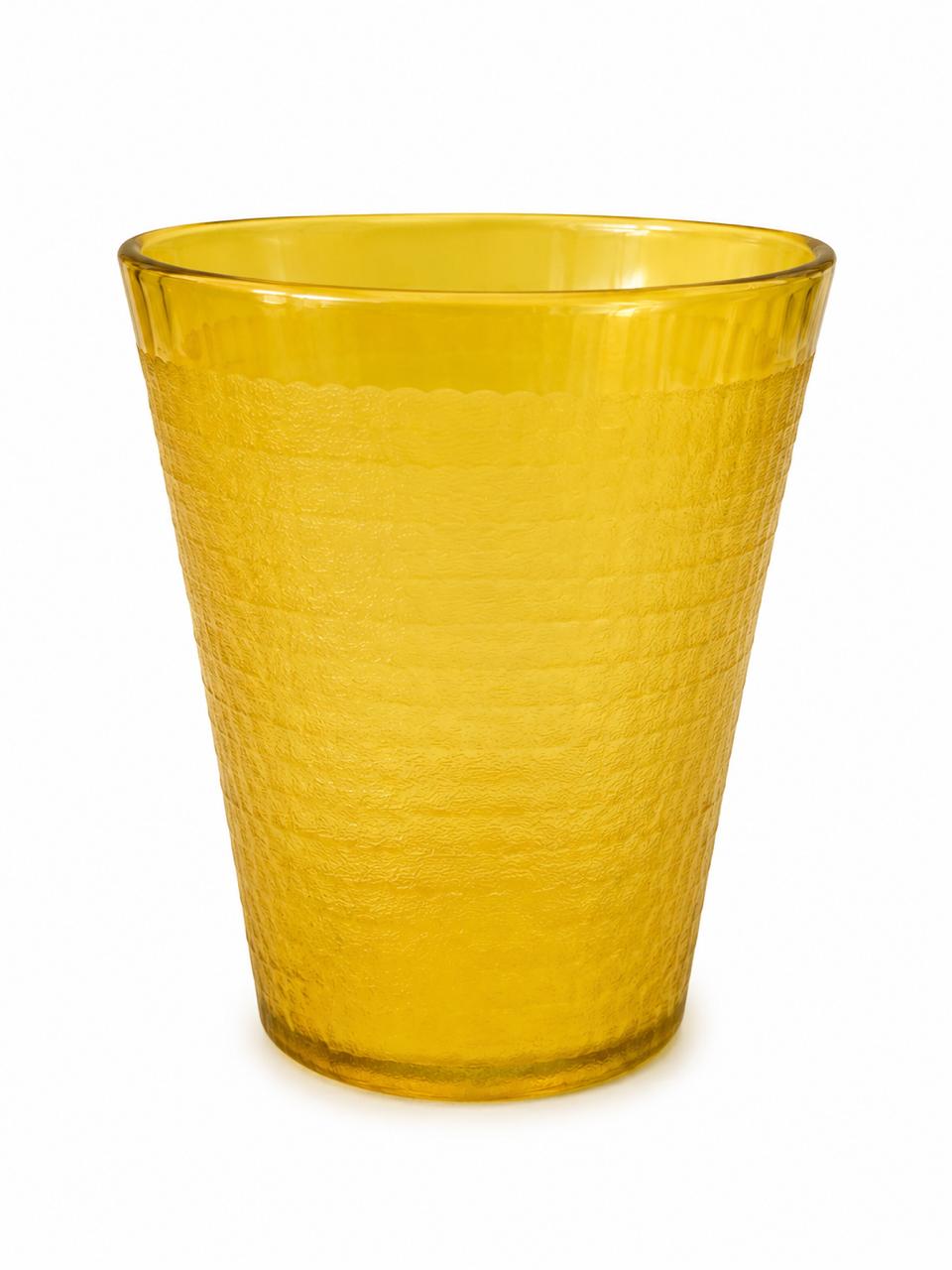 Textured Vase Water Tumbler - 14cm