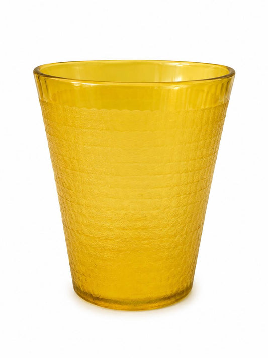Textured Vase Water Tumbler - 14cm