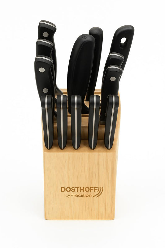 DOSTHOFF by Precision – 8-Piece Knife Block Set