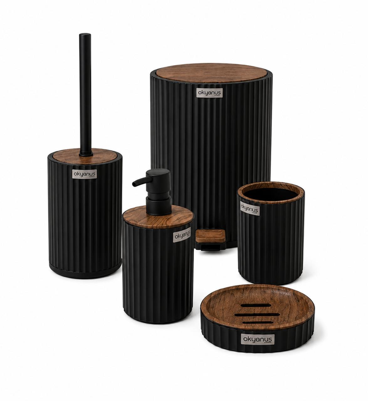 5-Piece Bathroom Accessories Set