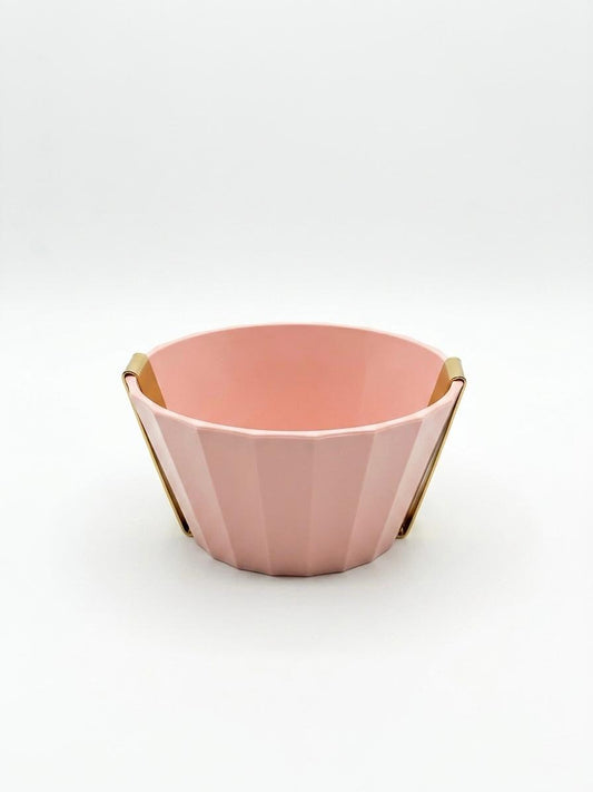 Modern Geometric Plastic Bowl (S)