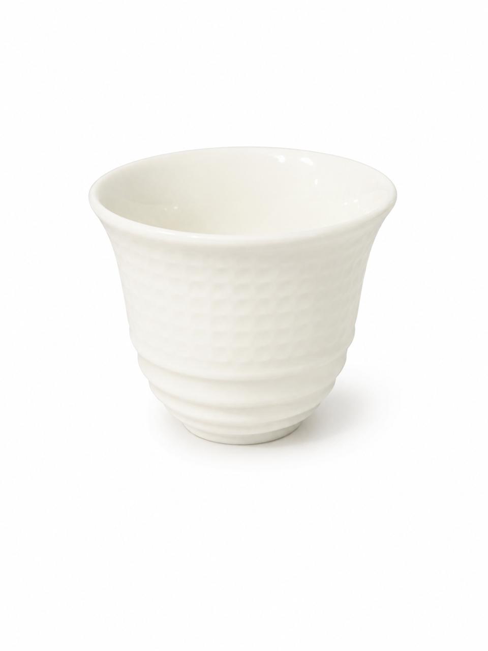 Textured Tea Cup - Set of 12