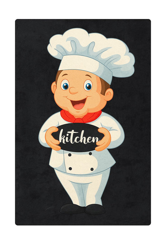 Chef-Themed Kitchen Mat – 1000*60