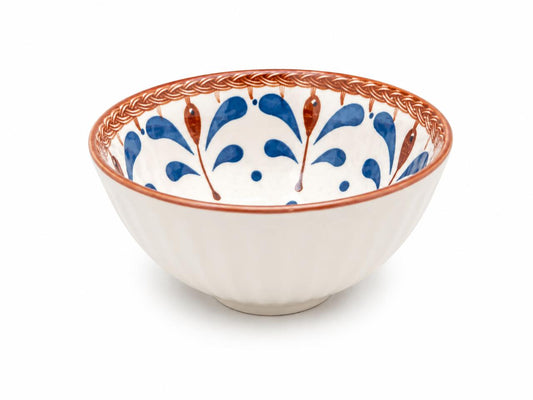 Mediterranean Ceramic Serving Bowl Set of 6