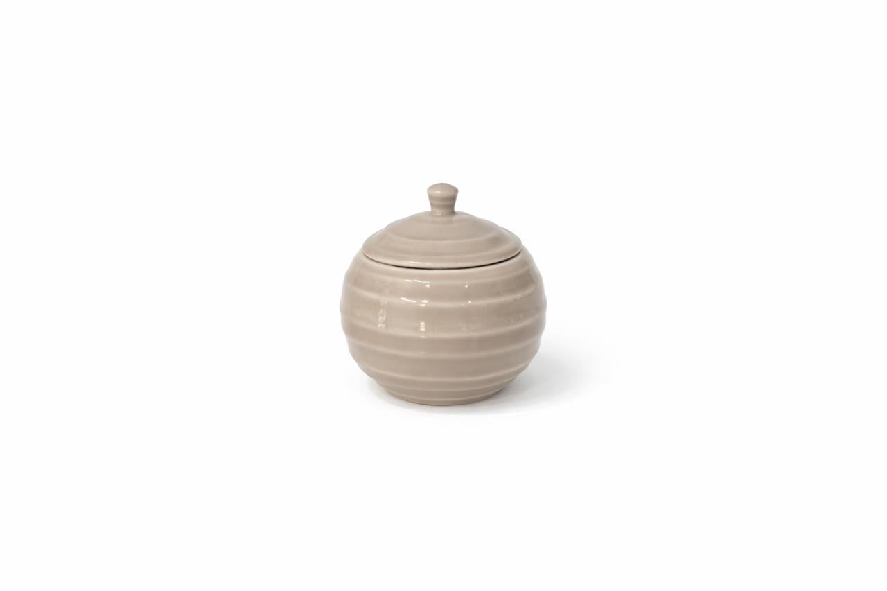 Porcelain Storage Jar with Lid