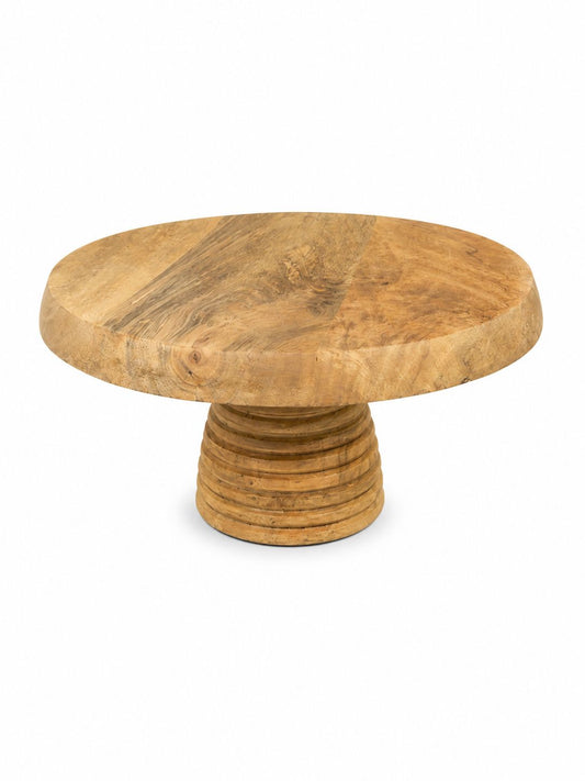 Wooden Cake Stand 25cm