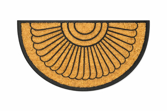 Decorative Entrance Doormat with Geometric Pattern