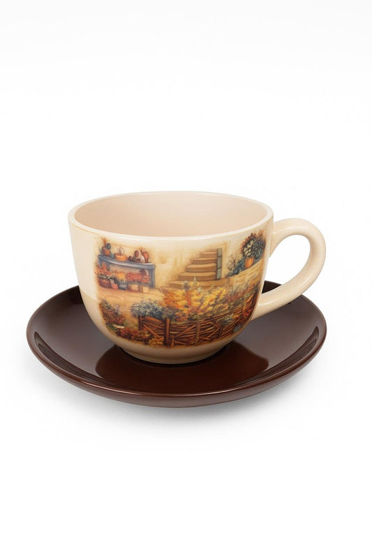 Rustic Autumn Tea Cup – Per Piece