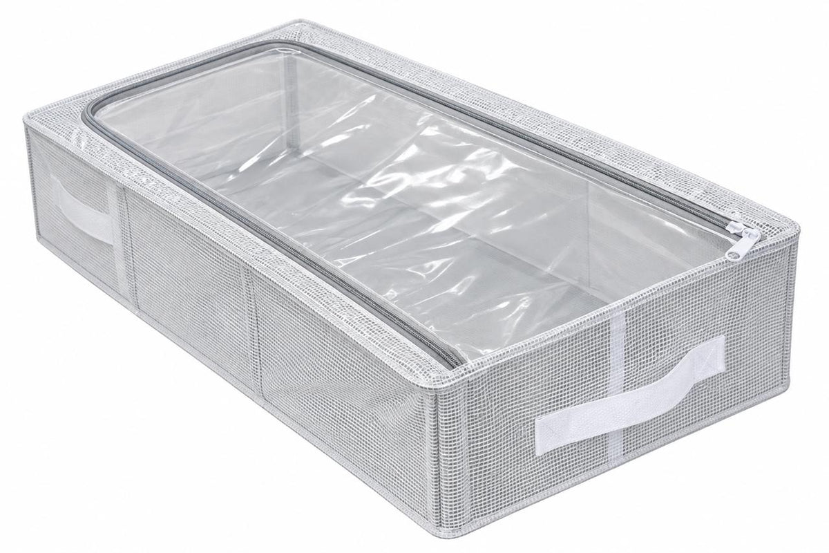 Clear-Top Fabric Storage Organizer