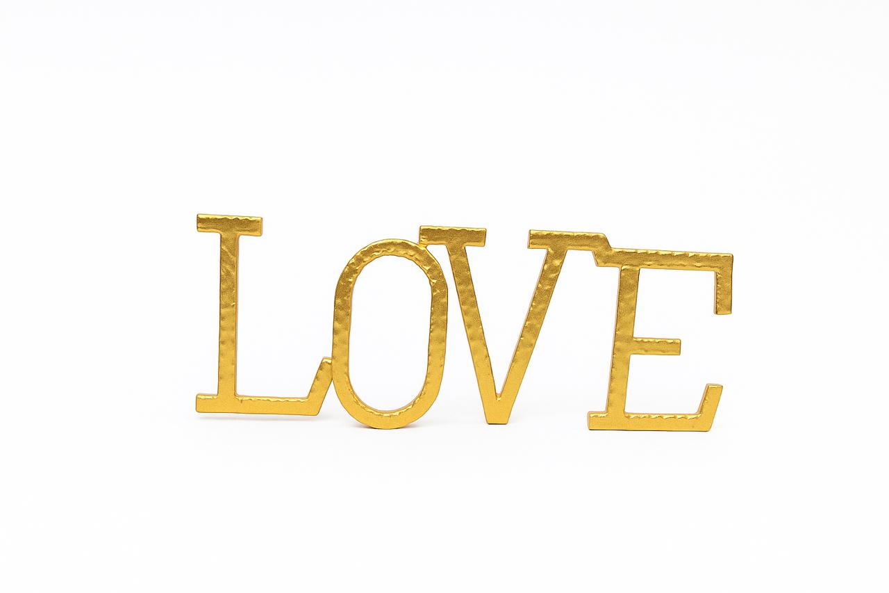 LOVE Decorative Word Sculpture