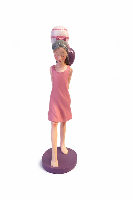 Graceful Female Figure Decorative Sculpture