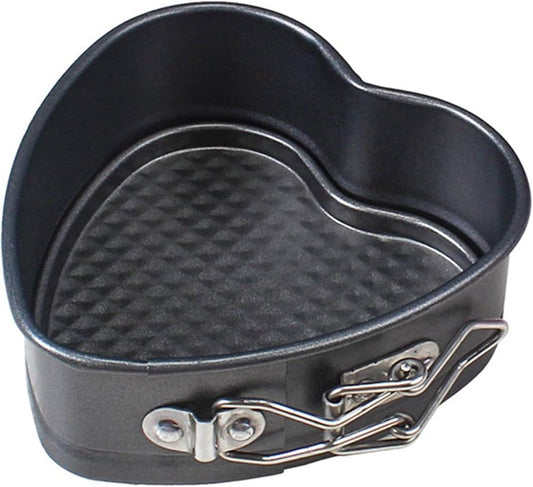 Heart-Shaped Non-Stick Springform Cake Pan