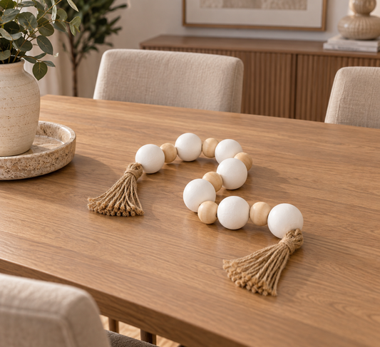 Decorative Beaded Tassel Accent