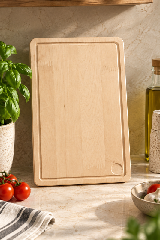Natural Wood Cutting Board – Everyday Kitchen Classic
