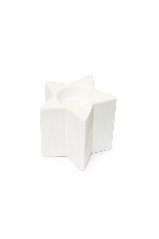 Porcelain Star Tealight Holder