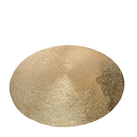 Glam Gold Leather Placemat - Set of 6