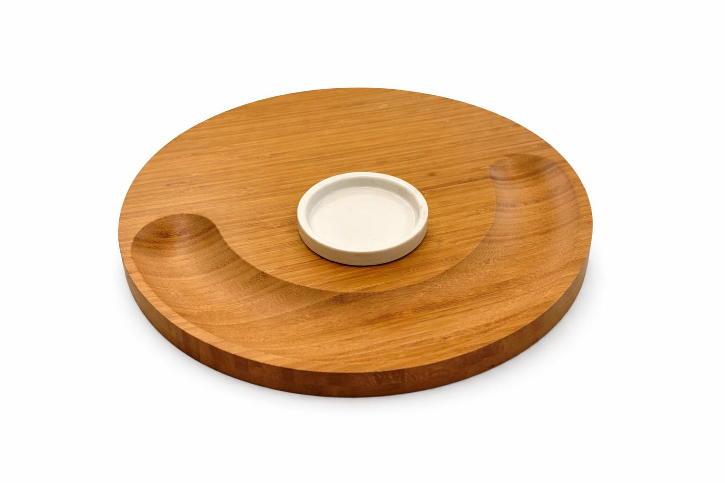 Round Cheese & Charcuterie Board Set with Hidden Serving Tools