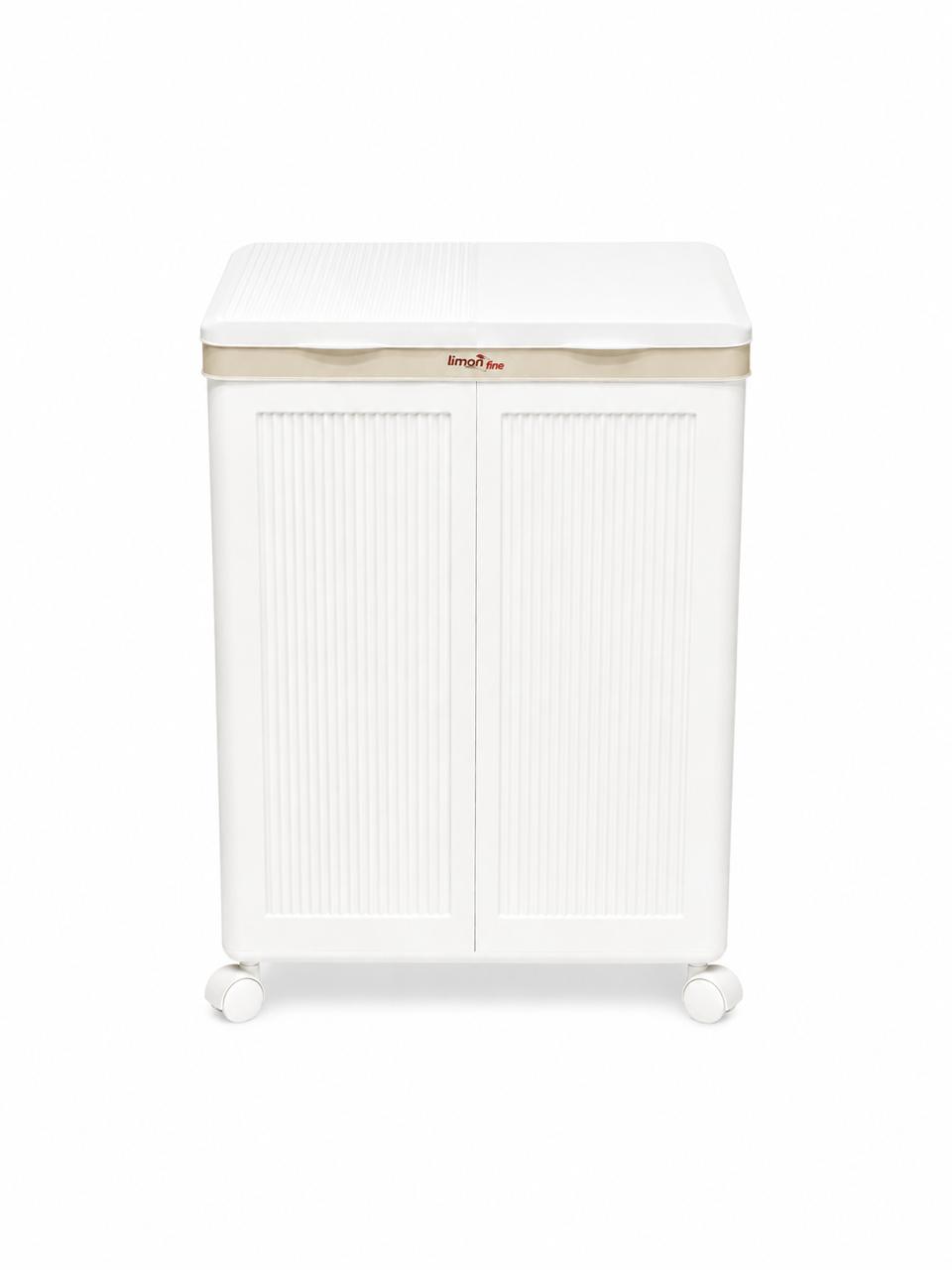 Rolling Laundry Storage Cabinet