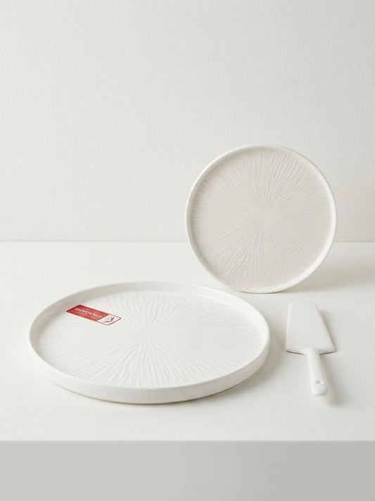 Cake Serving Set with 6 Dessert Plates & Spatula