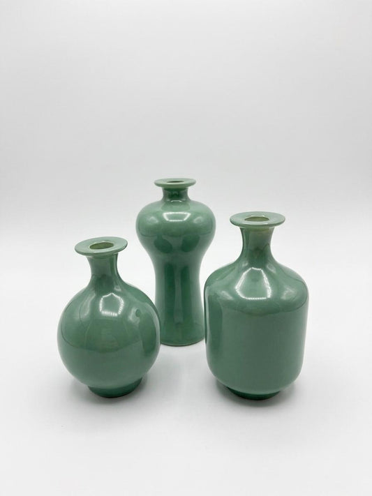 Set of 3  Ceramic Decorative Vases