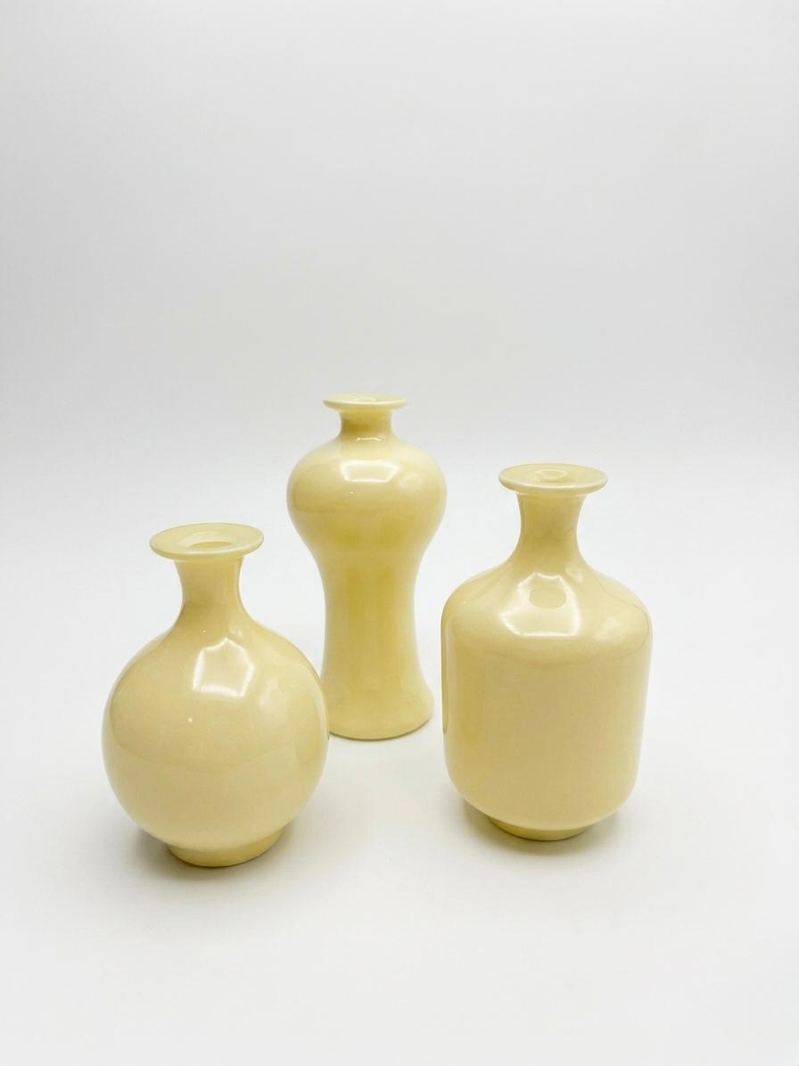 Set of 3  Ceramic Decorative Vases