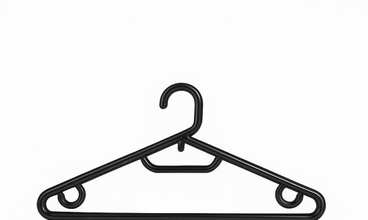 Black Multipurpose Plastic Hanger