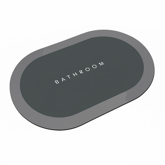 Oval Bathroom Mat – Sleek Design & Everyday Function
