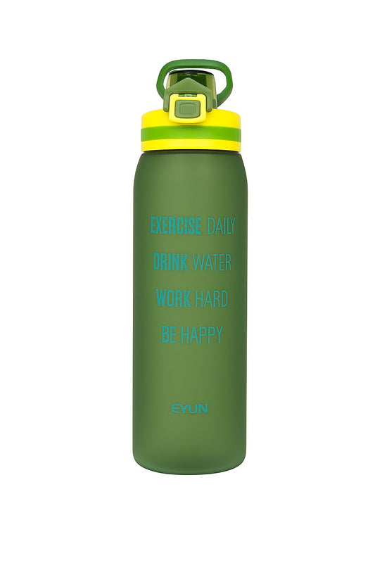 Green Motivation Water Bottle – 1L