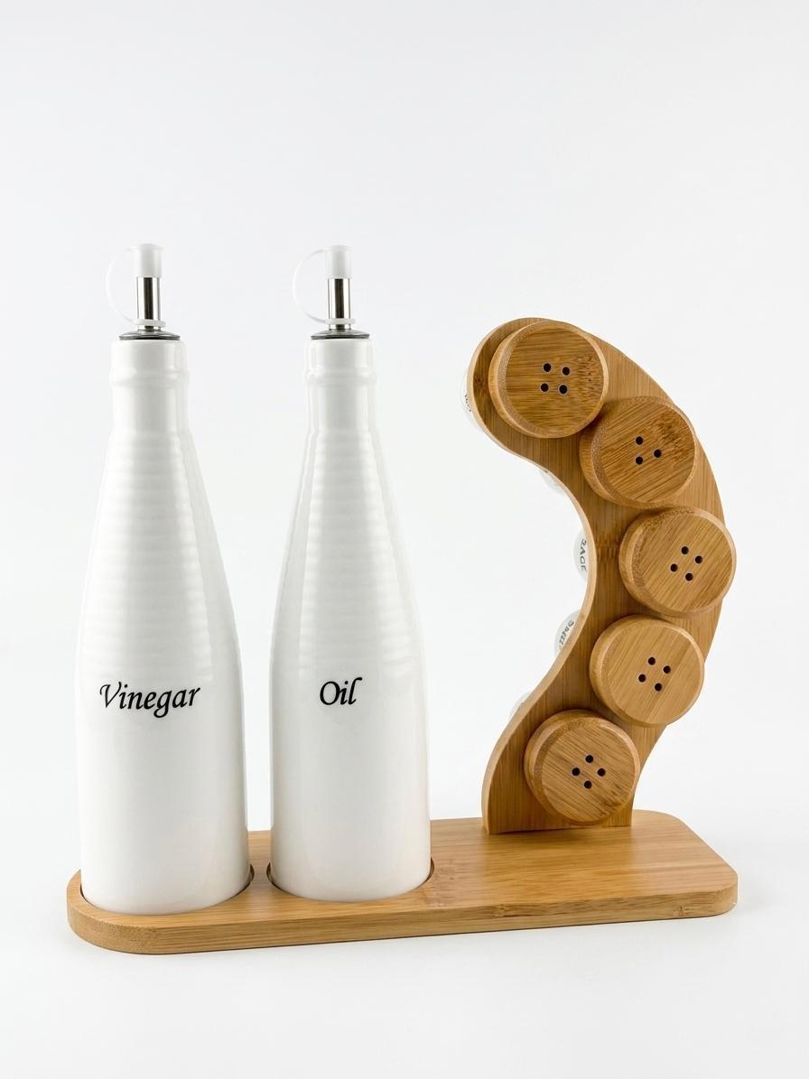 Complete Oil & Spice Organizer Set