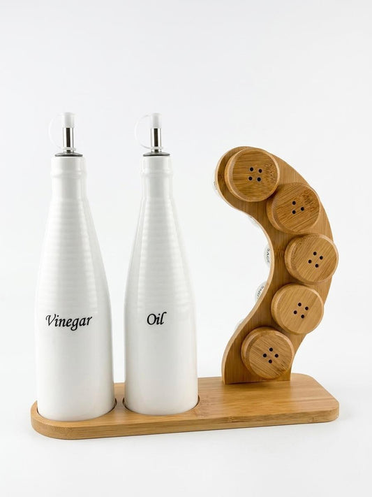 Complete Oil & Spice Organizer Set