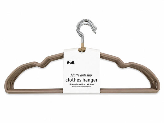 Anti-Slip Matte Clothes Hanger 10pcs