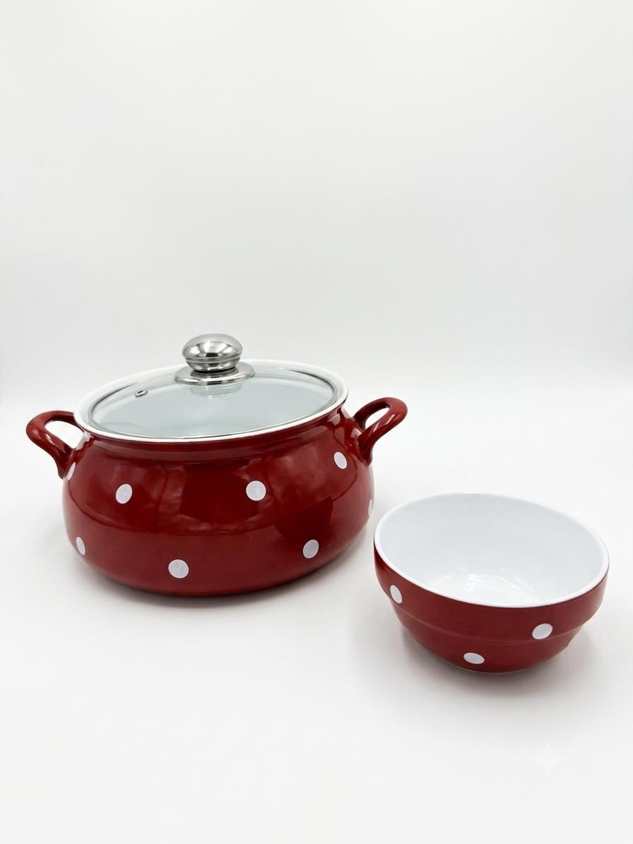 Polka Dot Soup Set of 7
