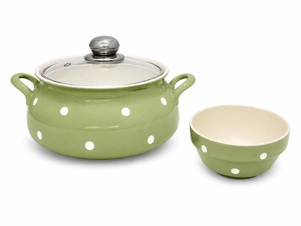 Polka Dot Soup Set of 7