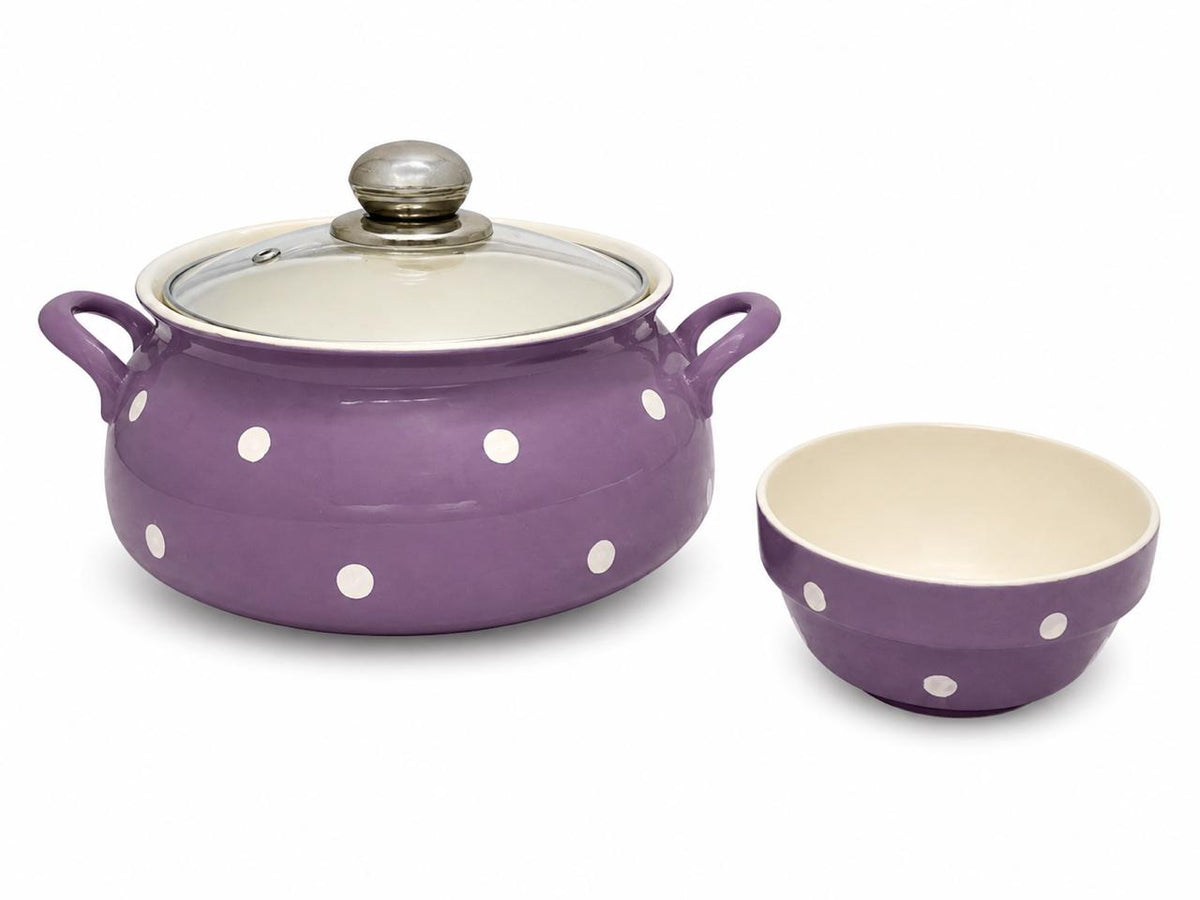 Polka Dot Soup Set of 7